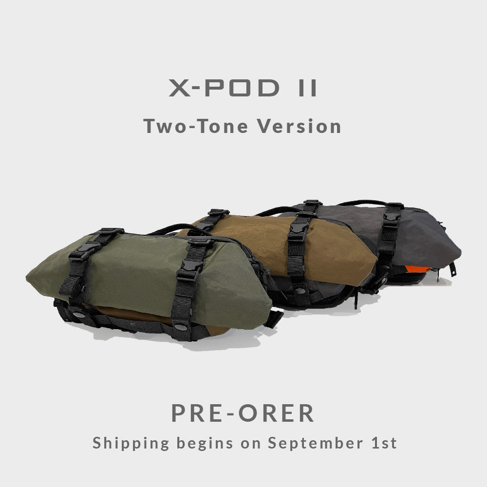 X-POD II - 經典腰包 雙色版本 | 開放預購 9/1發貨